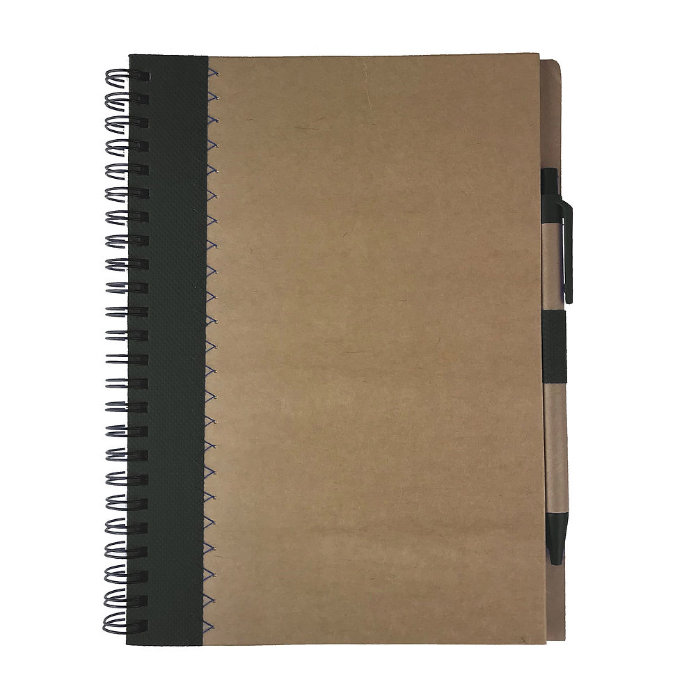 Thumbnail: Branded A5 Recycled Paper Notebook & Pen