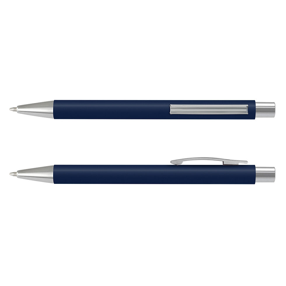 Thumbnail: Branded Retractable Lancer Soft Touch Ballpen