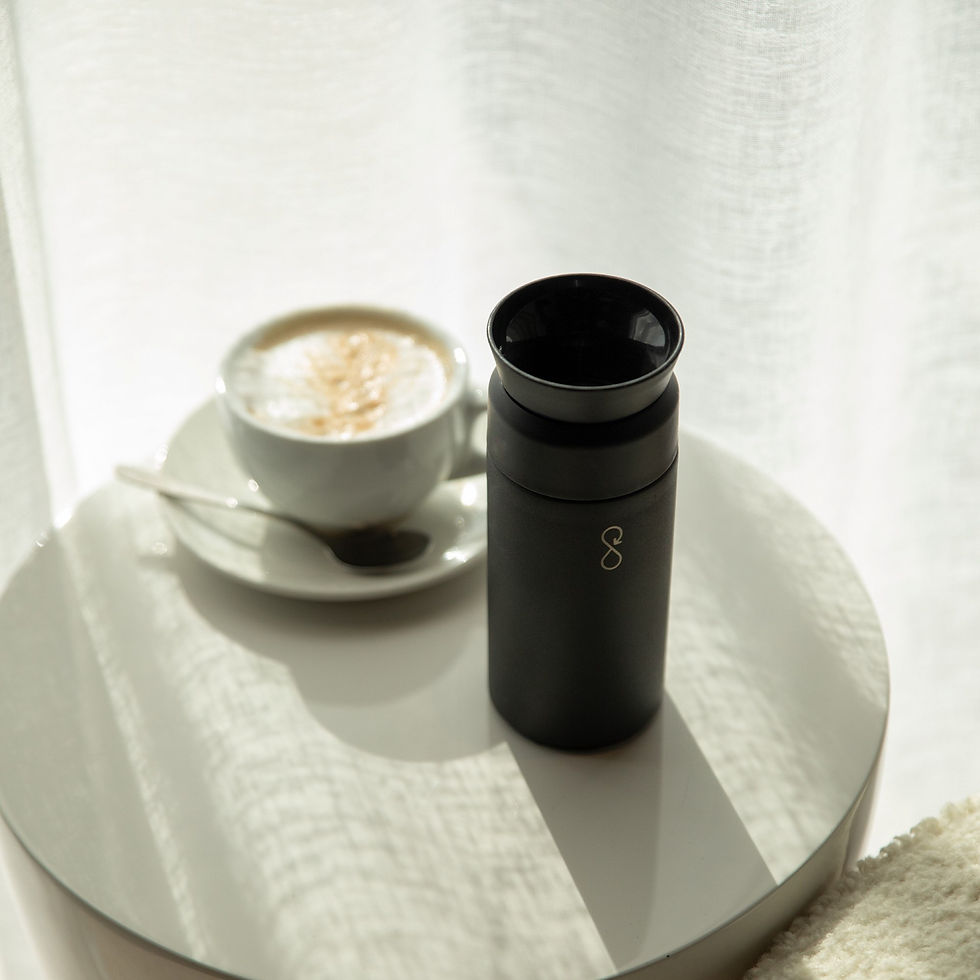 Thumbnail: Branded Ocean Bottle 350ml Brew Flask