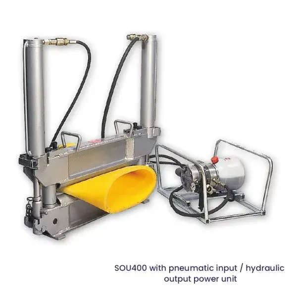 Hydraulic PE Pipe Squeeze Off Tool 400mm