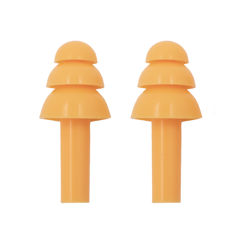 Thumbnail: Branded Silicone Earplug Keychain