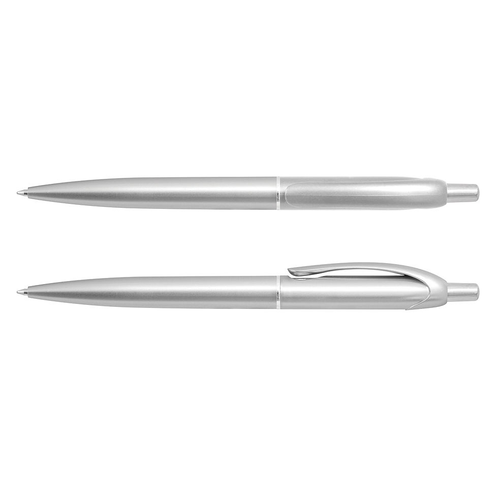 Thumbnail: Branded Retractable Gem Plastic Ballpen