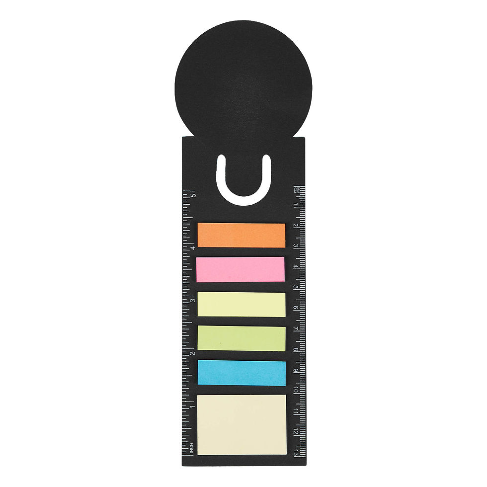 Thumbnail: Branded Bookmark Ruler Sticky Note Pad