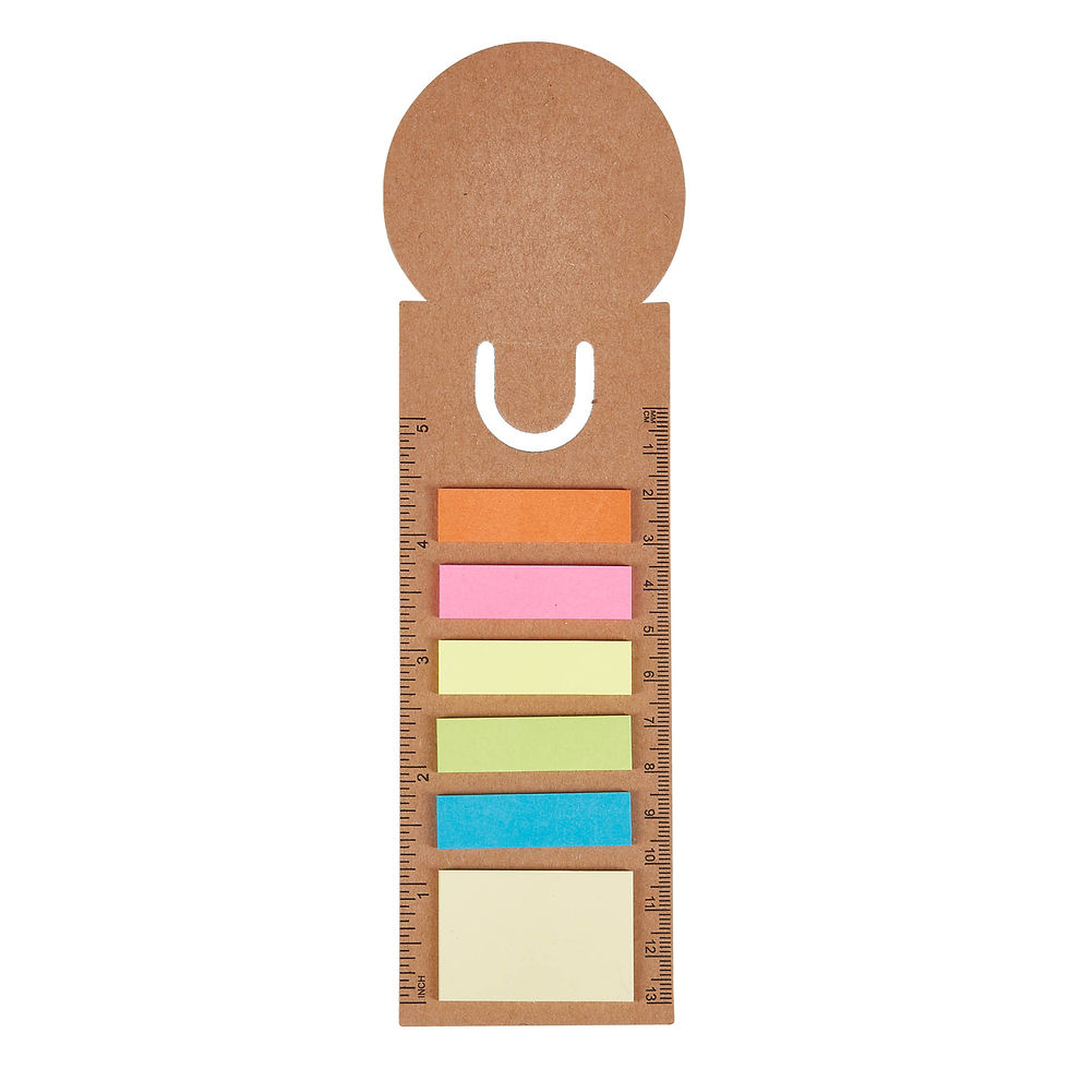 Thumbnail: Branded Bookmark Ruler Sticky Note Pad