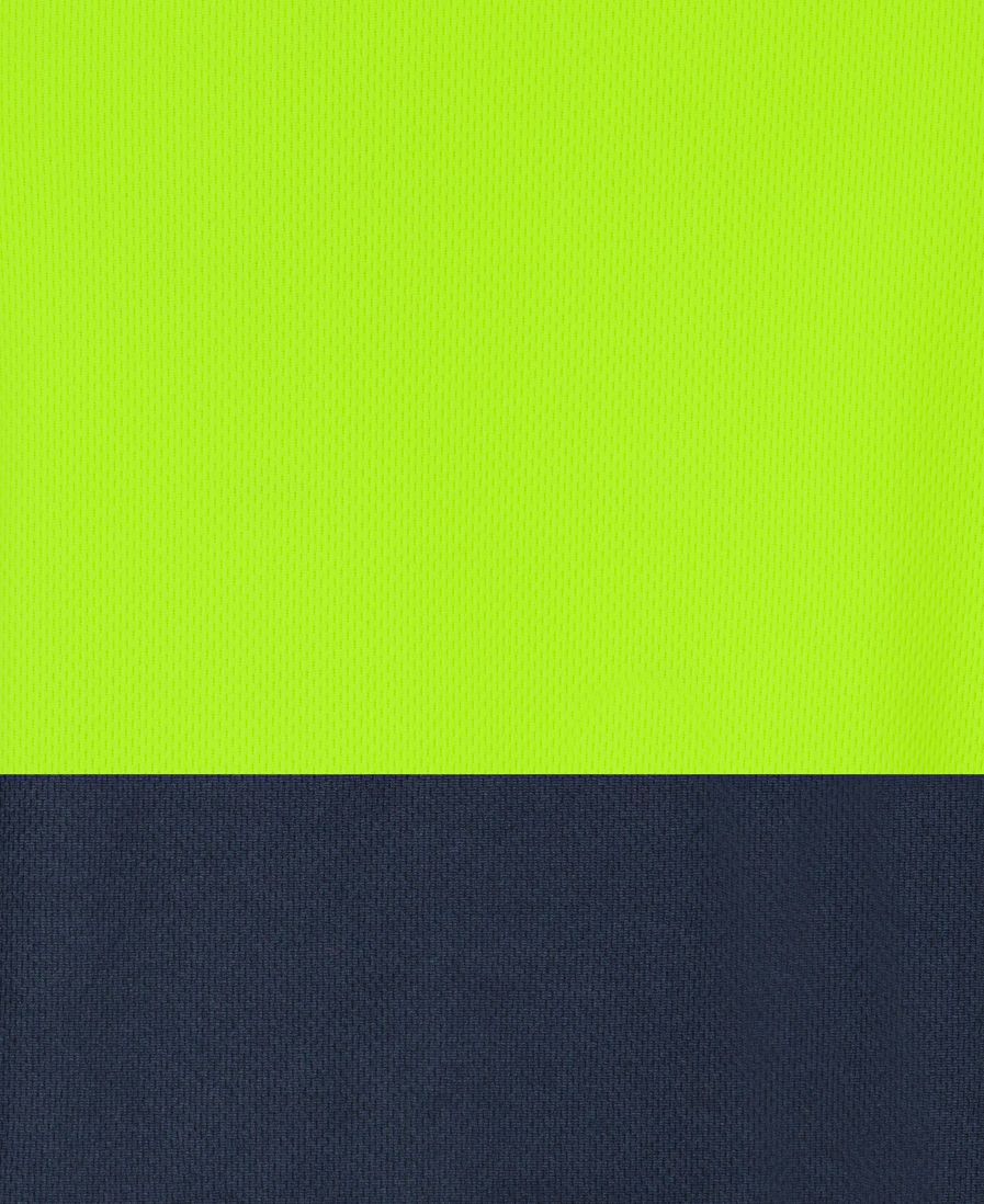 Thumbnail: Branded Hi Vis Short Sleeve Street Spider Polo with Reflective Stripes