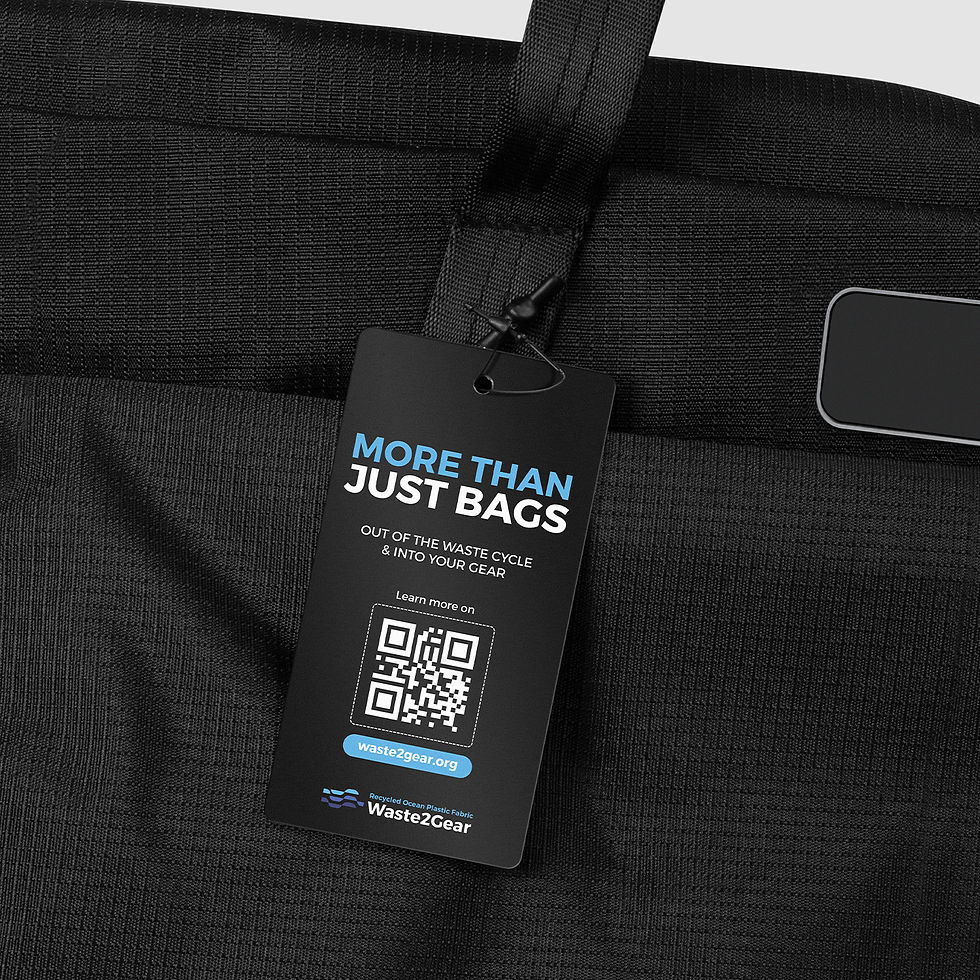 Thumbnail: Branded Waste2Gear Weekend Sports Bag