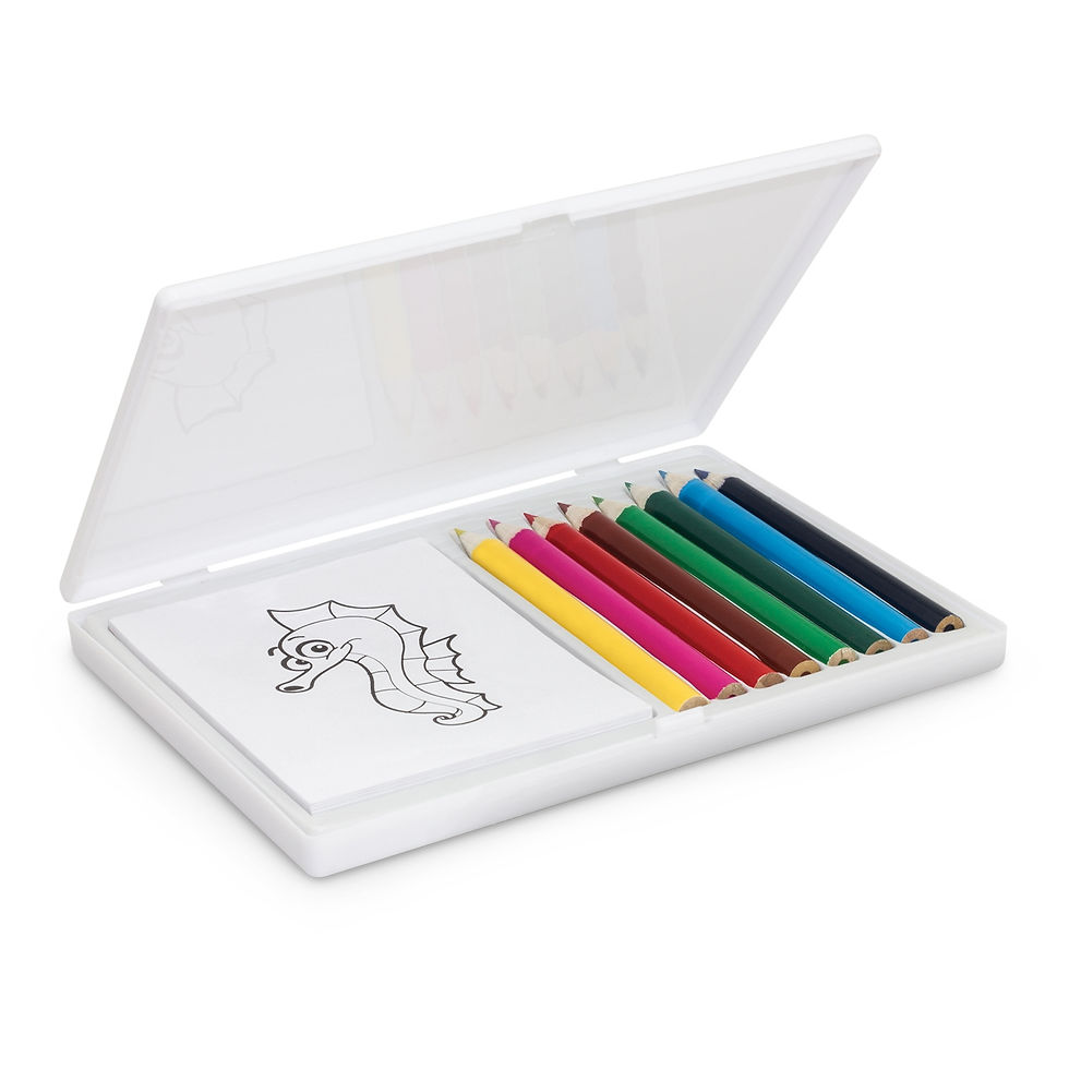Thumbnail: Branded Kids Playtime Colouring Set