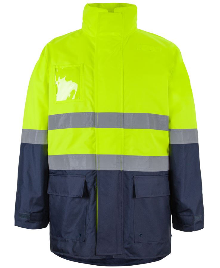 Thumbnail: Branded Hi Vis (D+N) Long Line Jacket