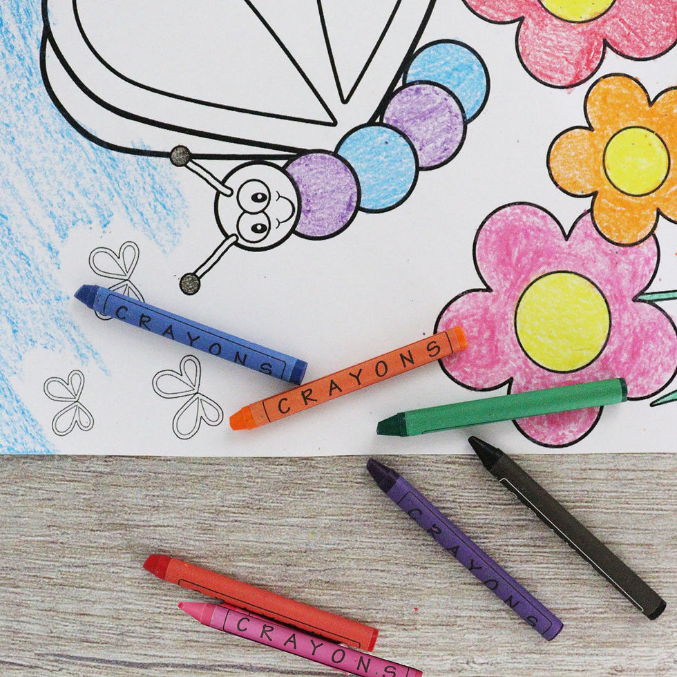 Thumbnail: Branded Squiggle Crayon Set