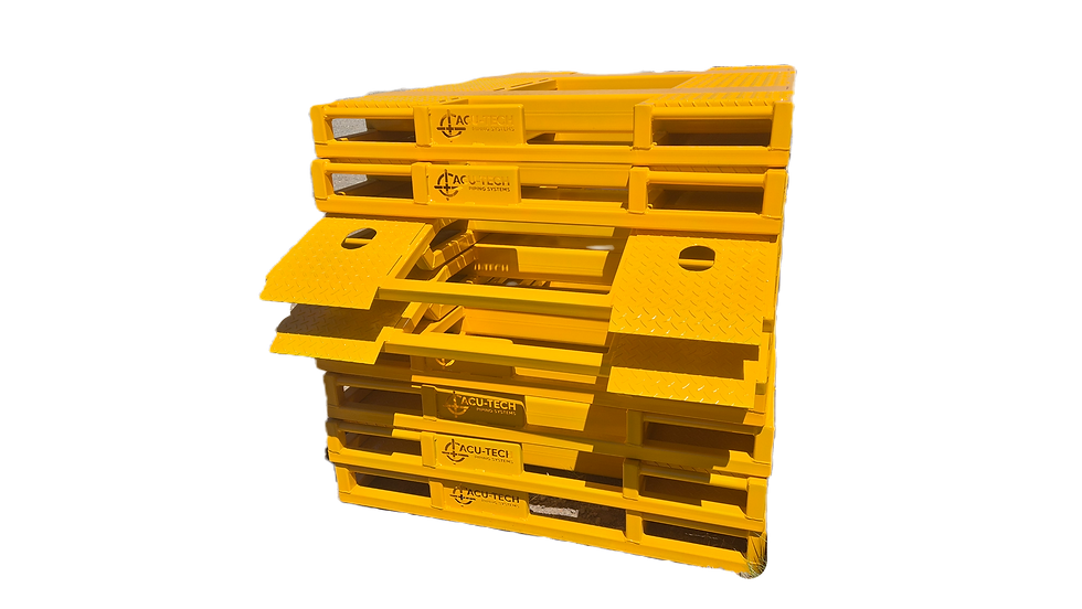 Thumbnail: ACU-TECH Metal Transport Skid for Small Tracked Machinery