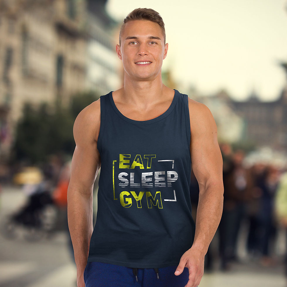 Thumbnail: Relay Men's Tank Top 100% Cotton 150gsm