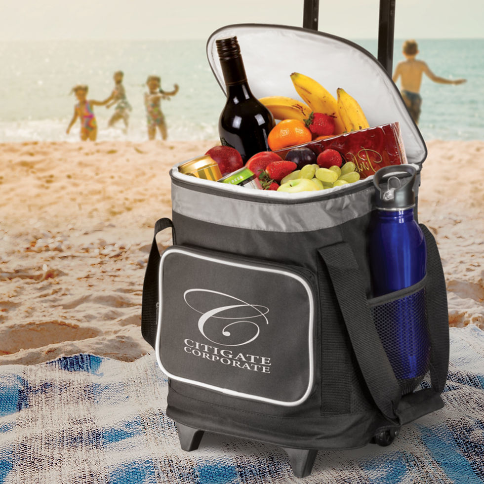 Thumbnail: Branded Large 24L Cooler Trolley