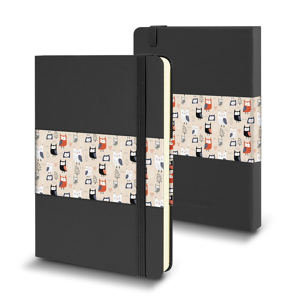 Thumbnail: Branded Moleskine® Classic Hard Cover Notebook - Medium