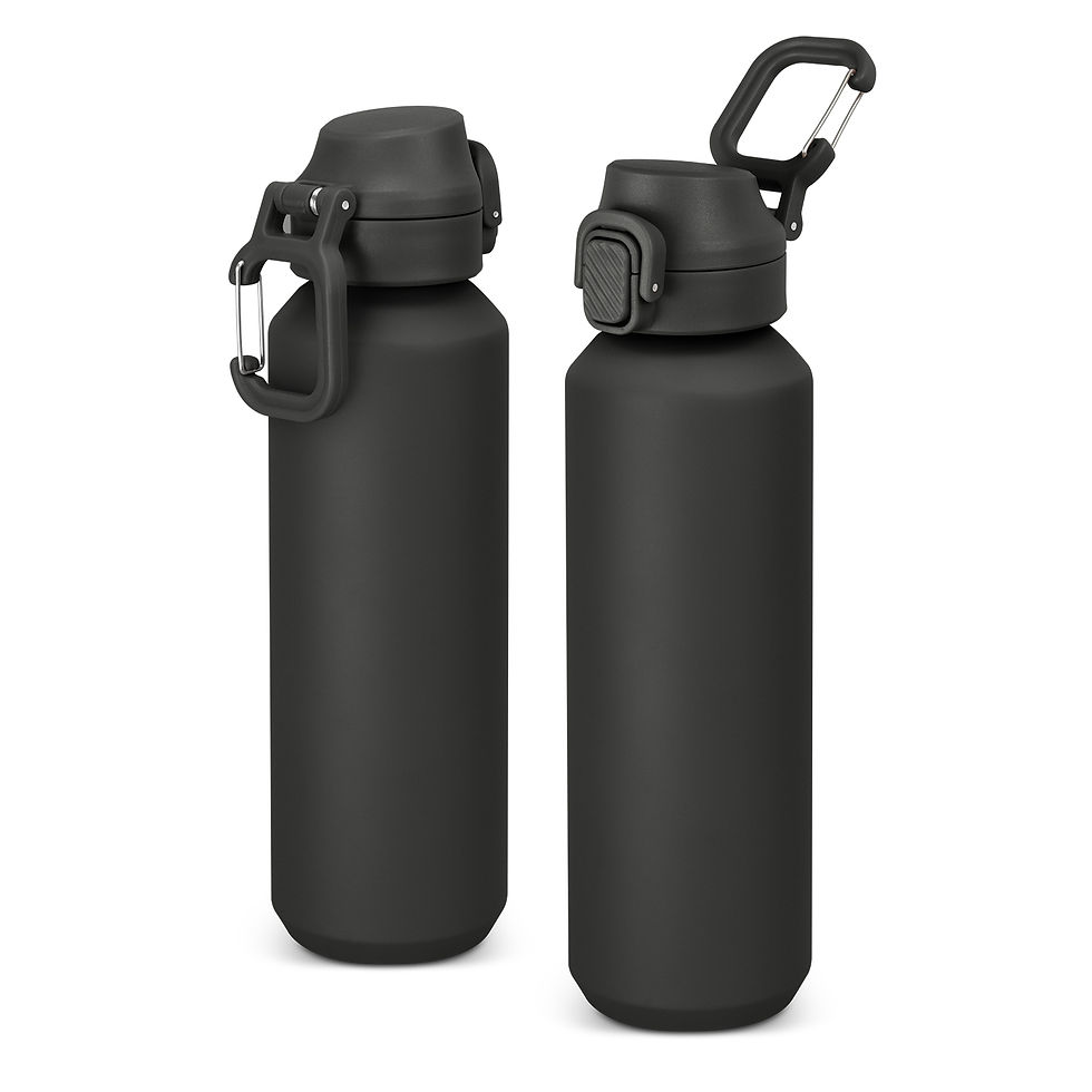Thumbnail: Branded Recycled Aluminium Bottle - 600ml