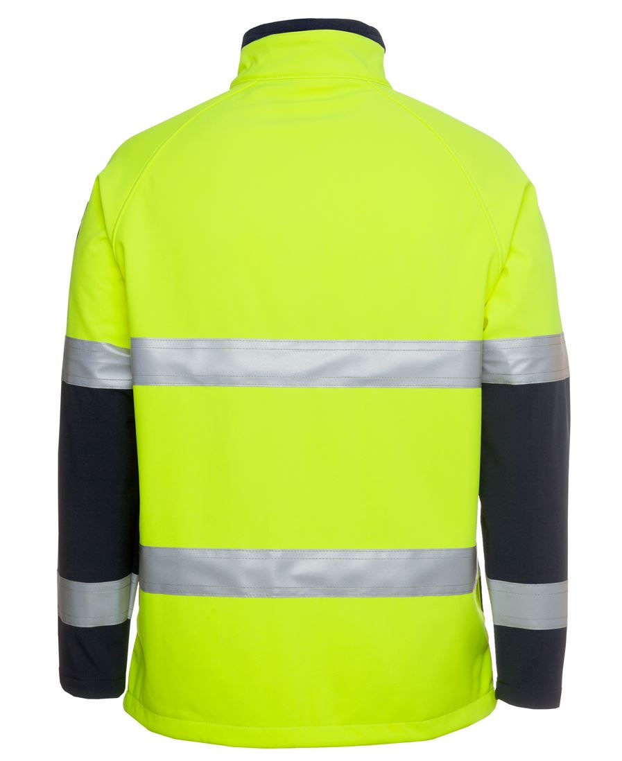 Thumbnail: Branded Hi Vis 4602.1 (D+N) Softshell Jacket