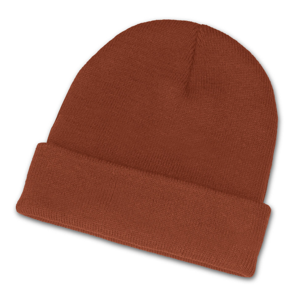 Thumbnail: Branded Knitted Roll-Cuff Beanie