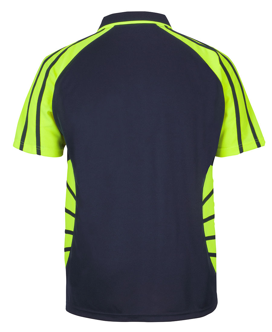 Thumbnail: Branded Hi Vis Short Sleeve Street Spider Polo