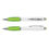 Thumbnail: Branded Twist Action Plastic Vistro Sylus White Barrel Ballpen