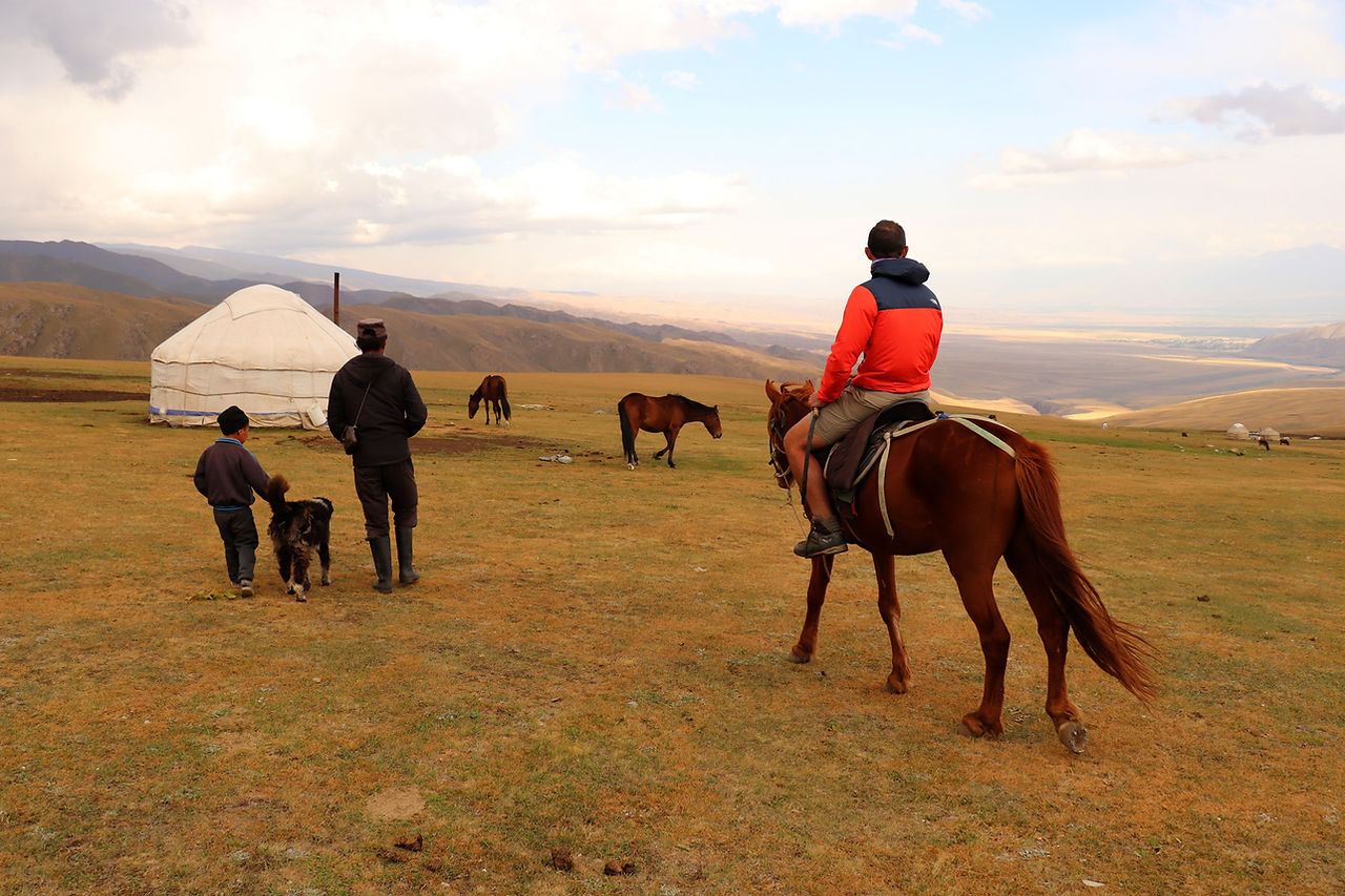trek kirghizistan yourte