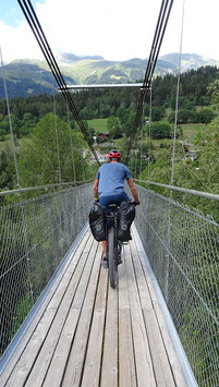 passerelle goms bridge suisse traversée arc alpin vtt dodosoustente