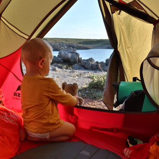 traversée ile de minorque à vélo famille @dodosoustente