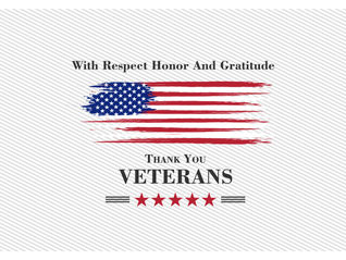 SAYING THANK YOU TO OUR VETERANS ISN'T ENOUGH