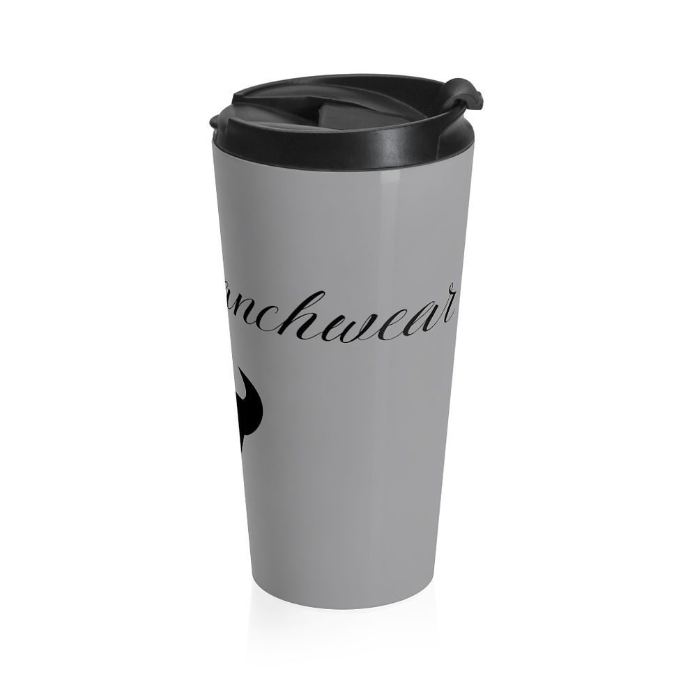 Thumbnail: Ricky's Ranchwear Stainless Steel Travel Mug