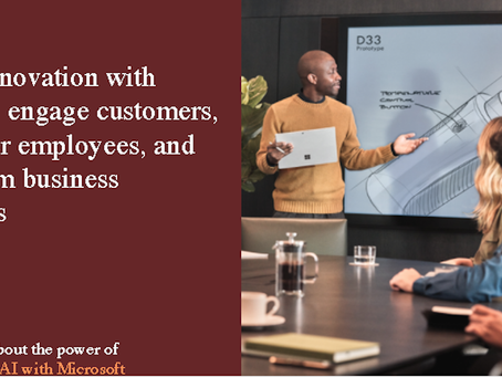 Drive innovation with insights: engage customers, empower employees, and transform business solution