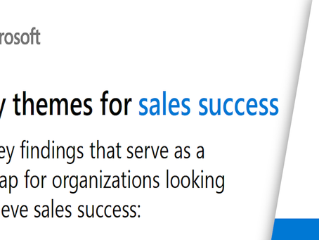 Themes for sales success