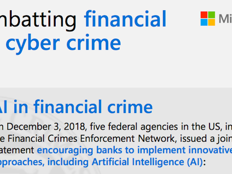 Combatting financial crime infographic
