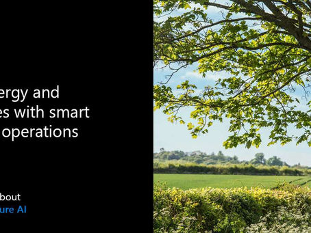Save energy and resources with smart farming operations. Learn more about Microsoft Azure AI.