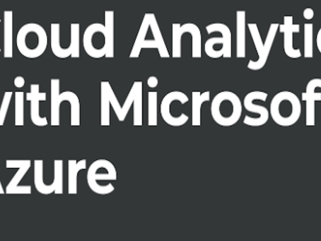Cloud analytics with Microsoft Azure