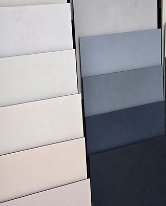 Available colours of microcement