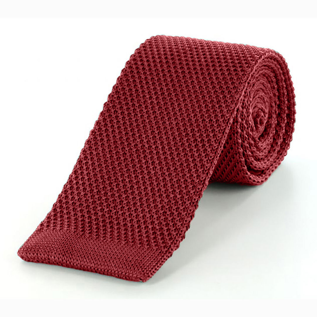 GRAVATA DE MALHA 100% SEDA