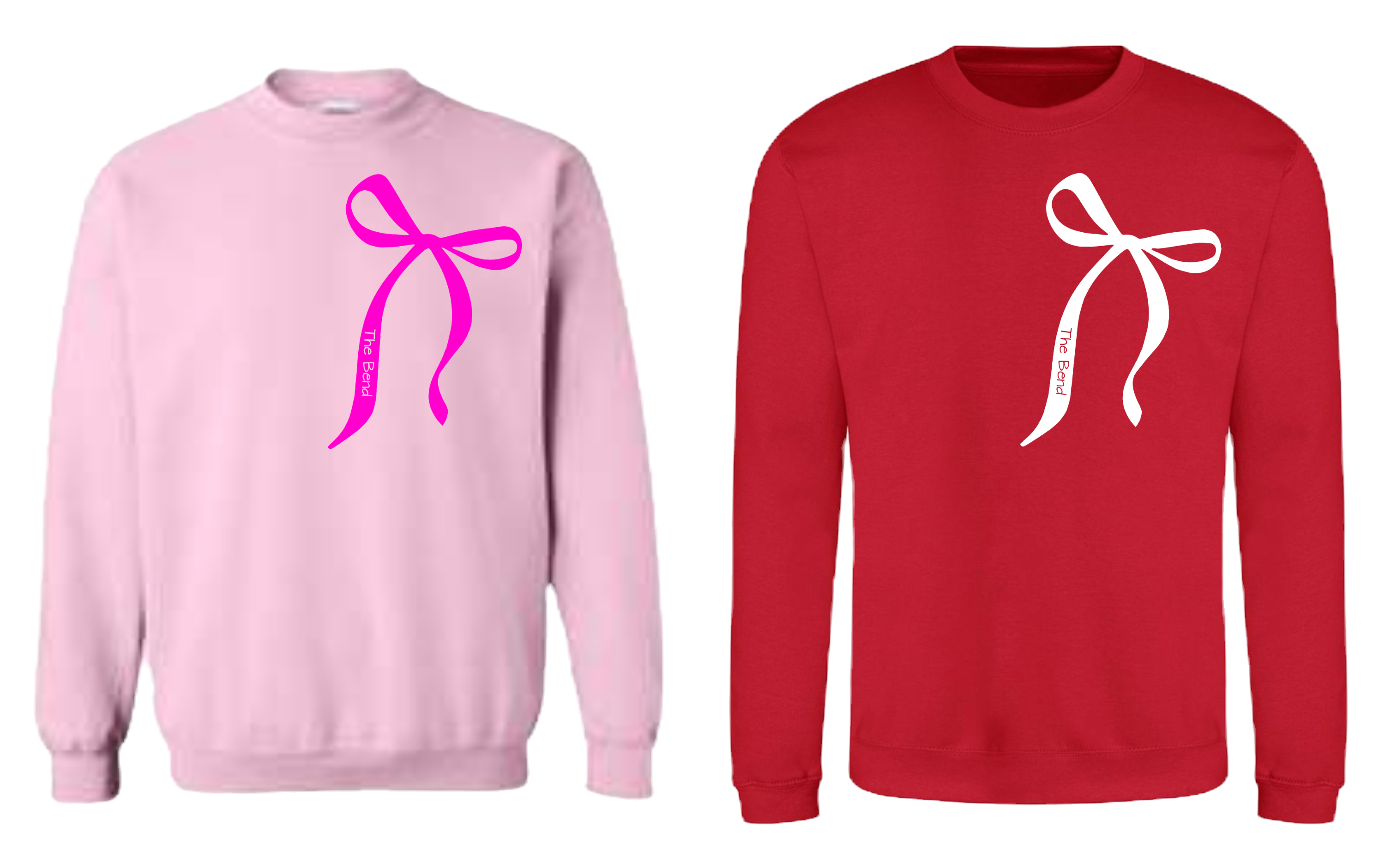 CBS THE BEND BOW CREWNECK