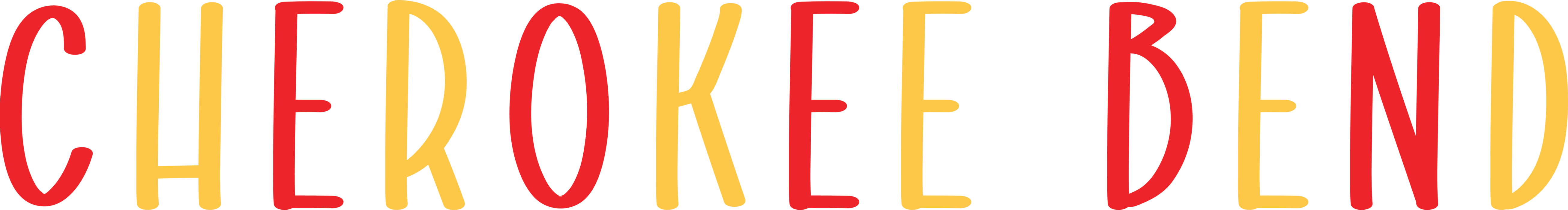 23 CHEROKEE BEND RED/YELLOW