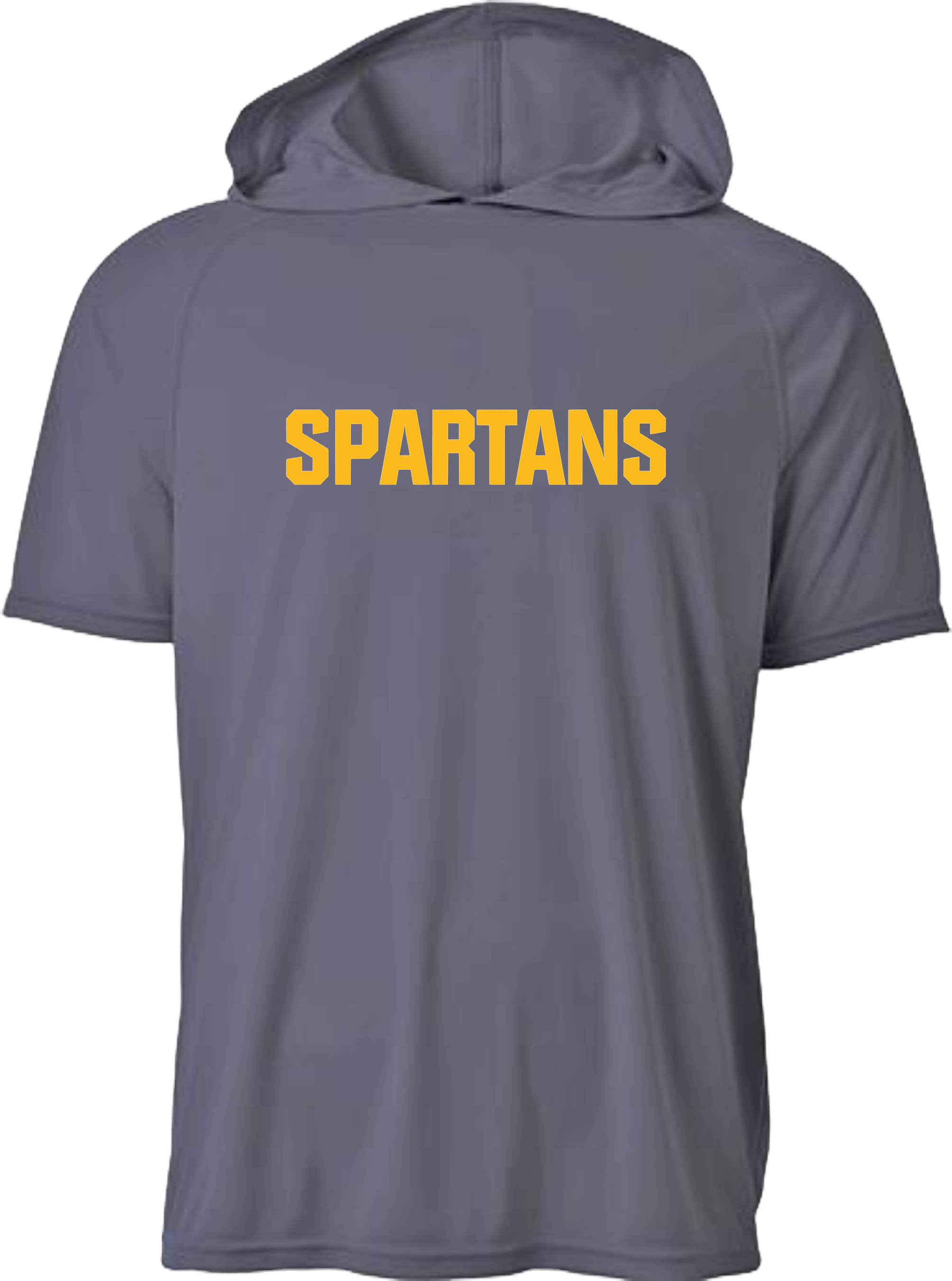 TRAWICK SPARTANS GREY S/S HOODY