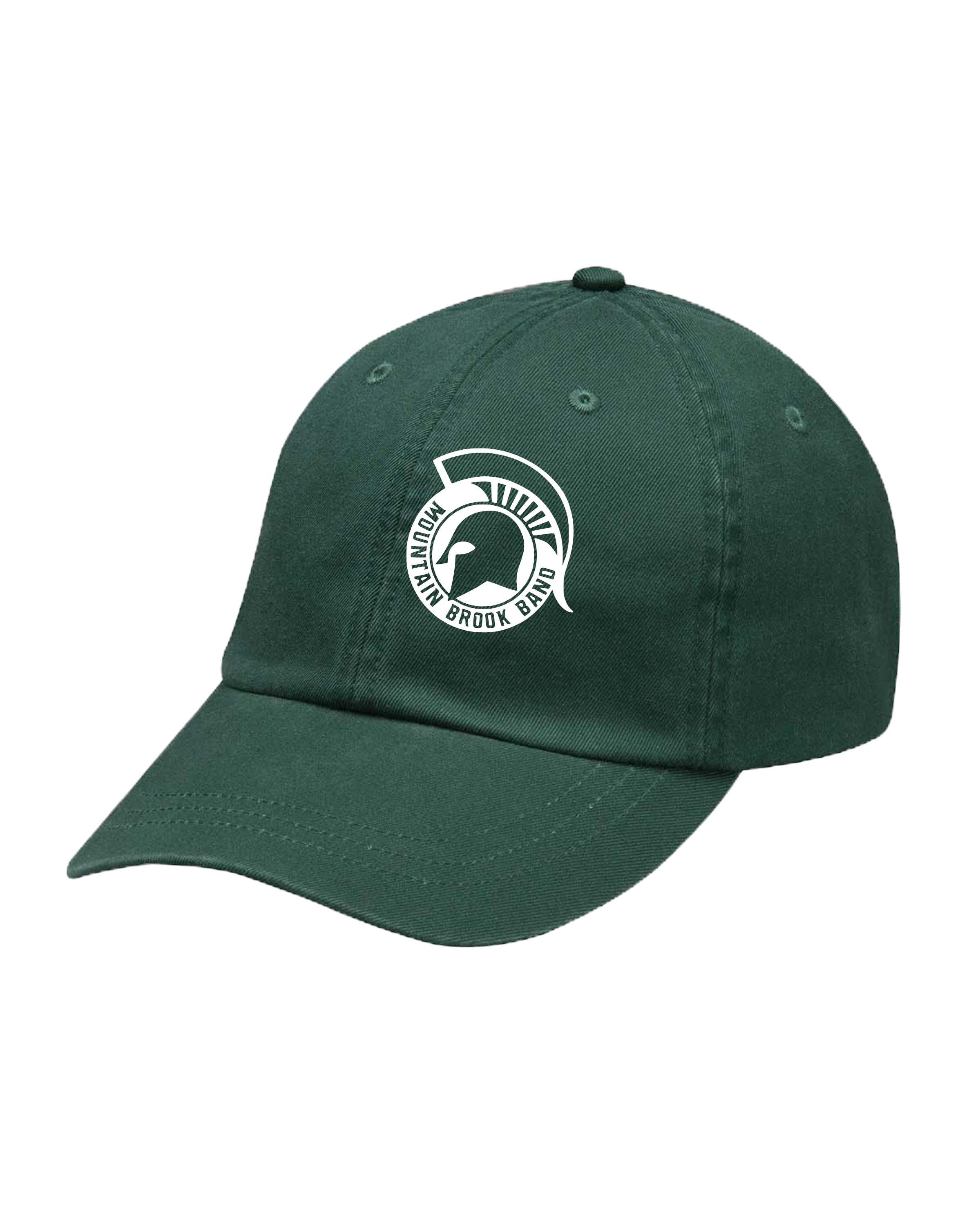 BAND LOGO Green or PINK Cotton Twill Hat -