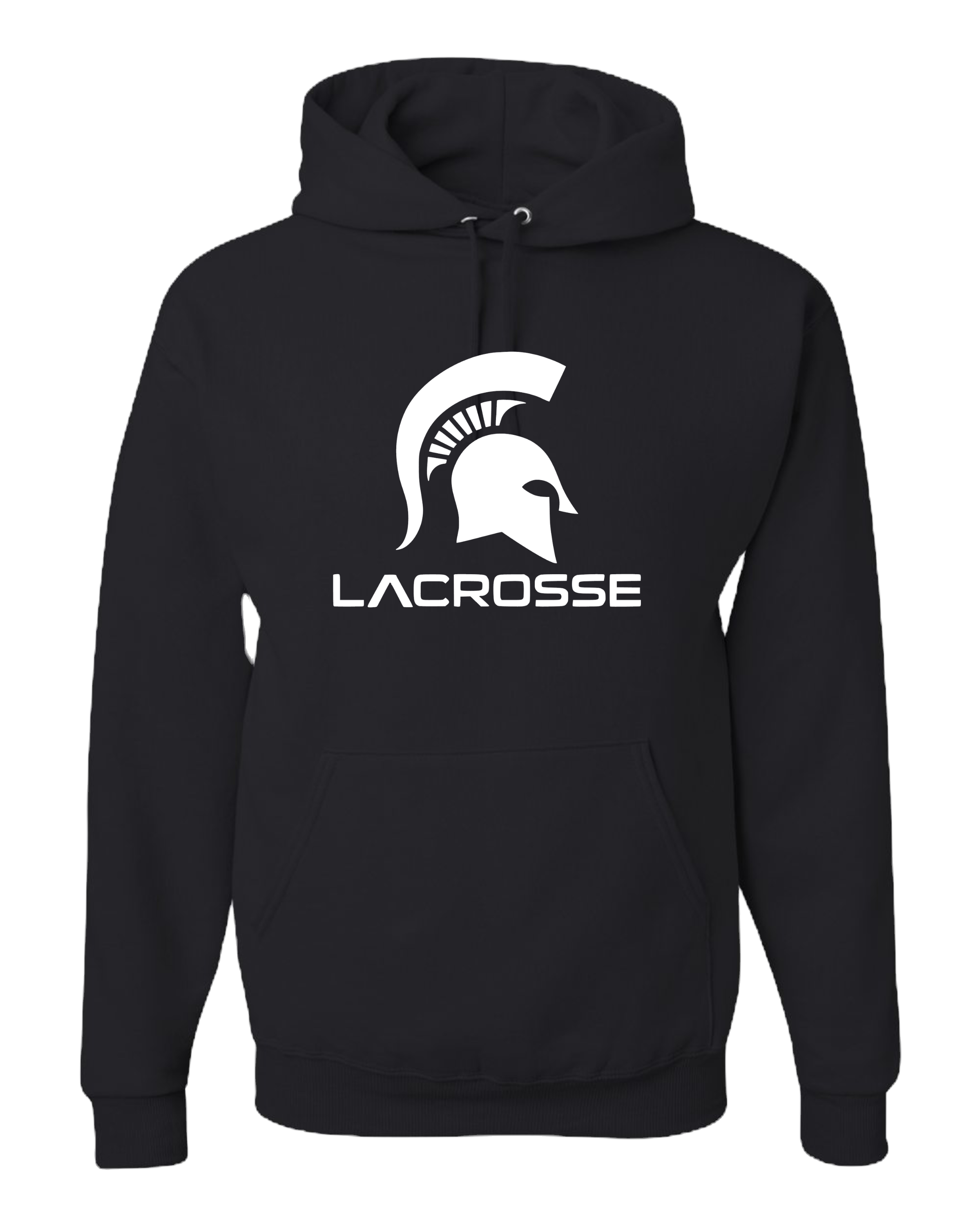 SPARTAN LACROSSE BLACK HOODY
