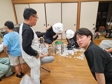 各町の準備の様子【徳島町】