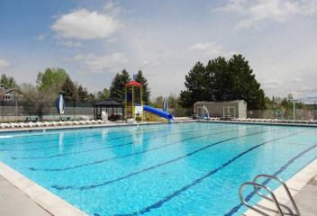 Pool in clarke farms parker colorado