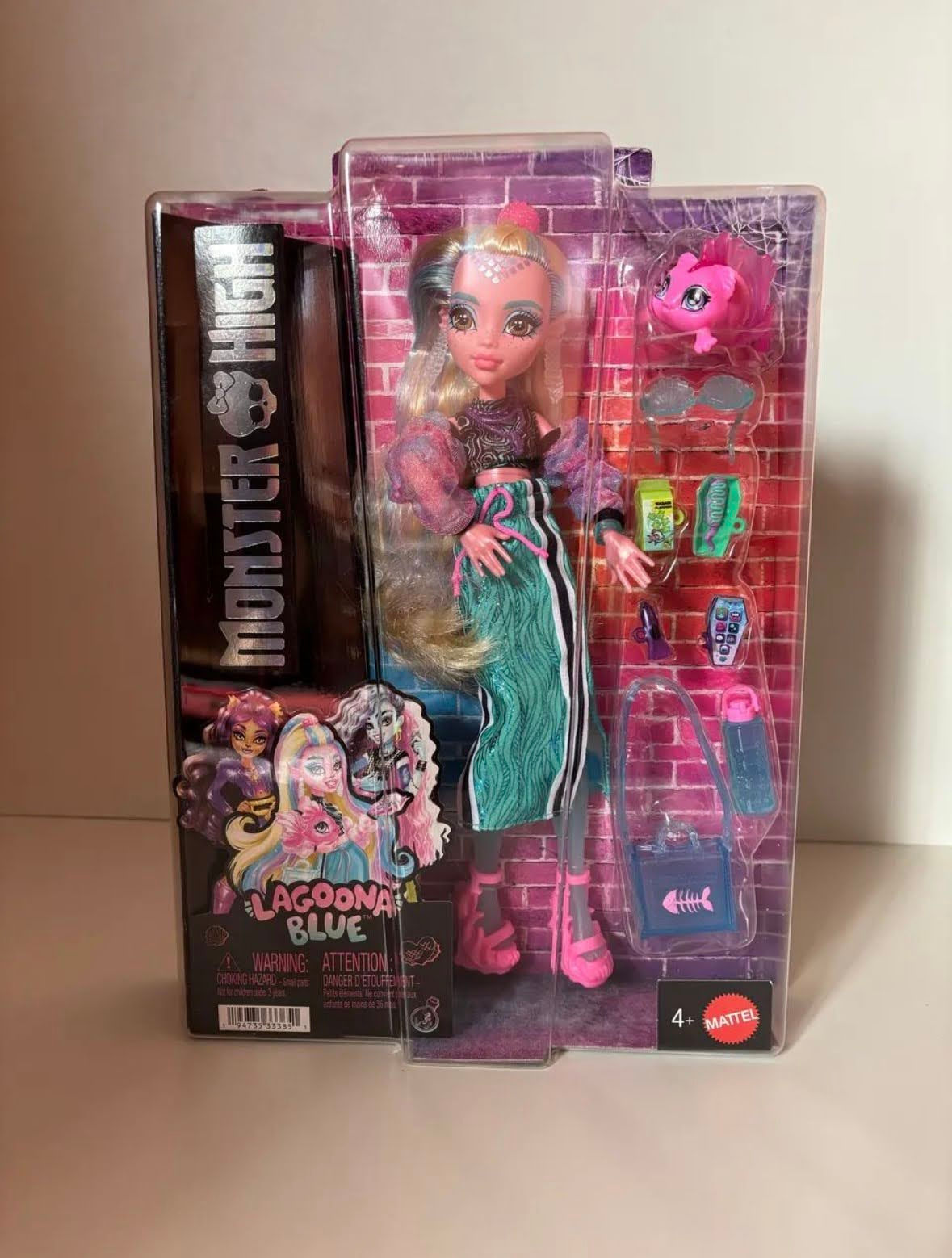 Boneca Lagoona Blue Core Refresh 2.0 Monster High G3