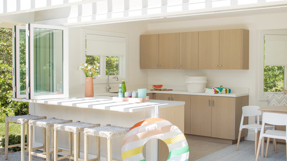 Modern Coastal Pool House