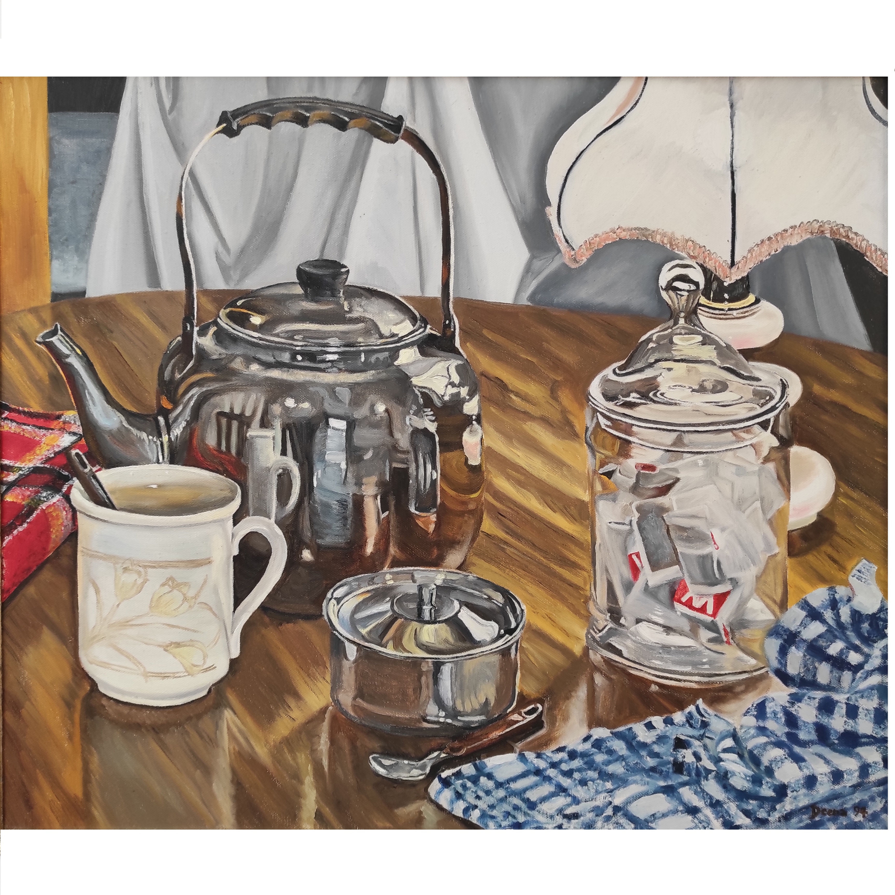 The Old Kettle print on canvas