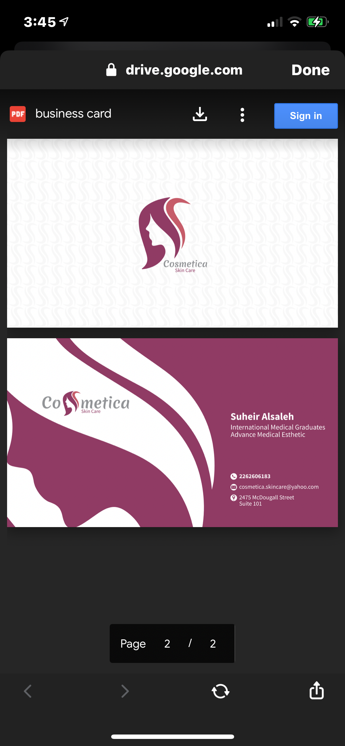 Writer: Cosmetica medical Asthetic 