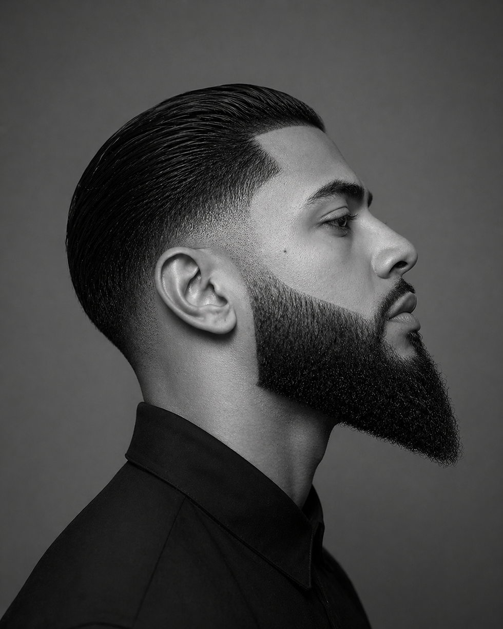 Low Taper Fade & Beard Sculpting