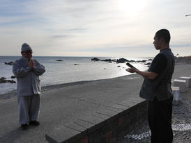 큰스님과 함께한 바다수련 및 정화활동