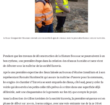 CONSILIUM, Maître d'œuvre pour la commune de Nomexy 