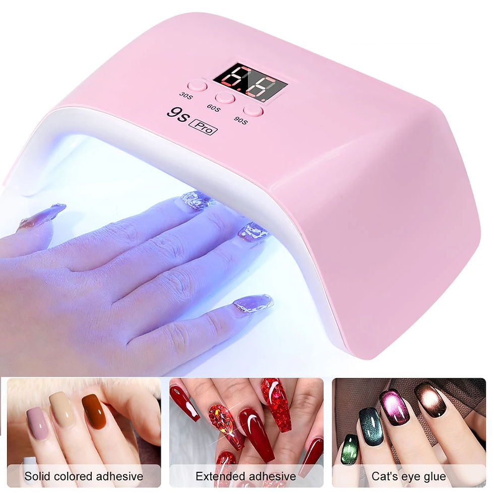 Miniatura: LINMANDA 120W LED Nail Dryer UV LED Nail Lamp With LCD Display Professional LED 