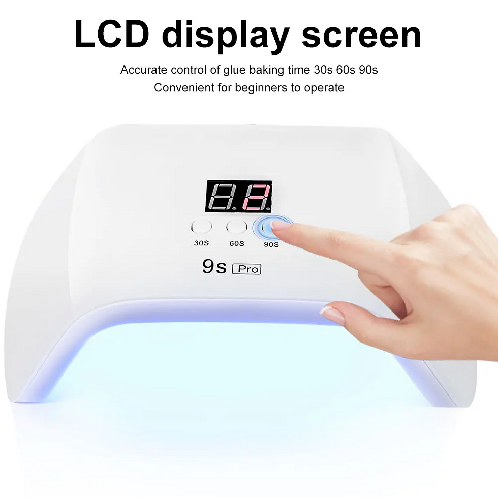 Miniatura: LINMANDA 120W LED Nail Dryer UV LED Nail Lamp With LCD Display Professional LED 